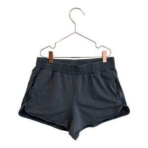 Pact Organic Cotton Charcoal Gray Cozy Shorts Small